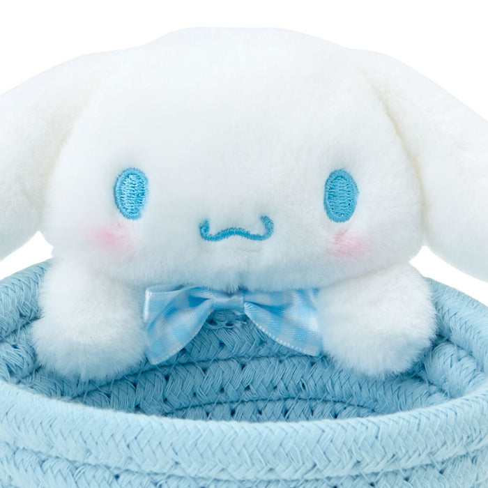 Japan Sanrio - Cinnamoroll Rope Basket with Mascot Size S