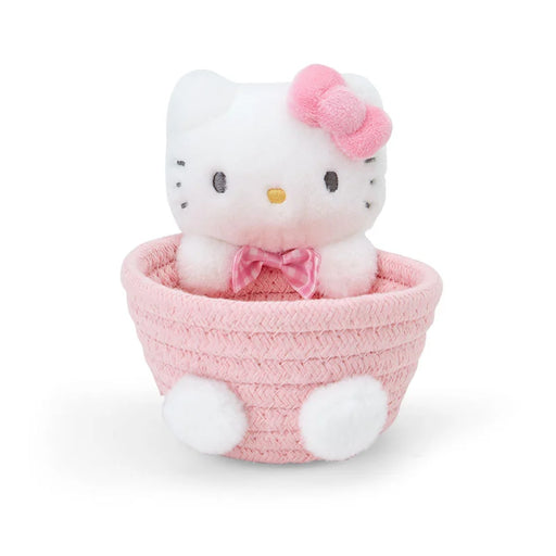 Japan Sanrio - Hello Kitty Rope Basket with Mascot Size S