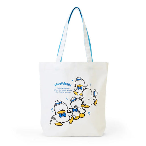 Japan Sanrio - Pekkle the Duck Tote bag (singing and dancing makes me happy)