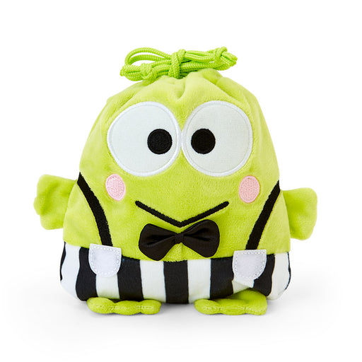 Japan Sanrio - Keroppi Drawstring Bag (singing and dancing makes me happy)