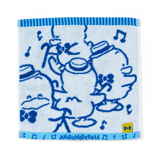 Japan Sanrio - Pekkle the Duck Samll Towel (singing and dancing makes me happy)