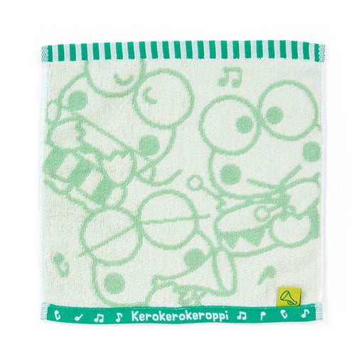Japan Sanrio - Keroppi Samll Towel (singing and dancing makes me happy)