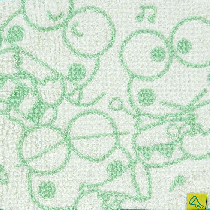 Japan Sanrio - Keroppi Samll Towel (singing and dancing makes me happy)