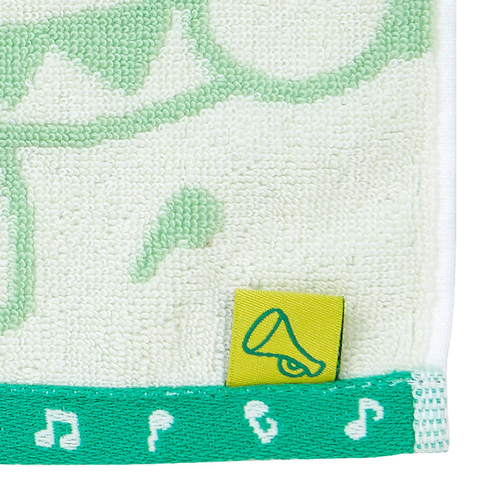 Japan Sanrio - Keroppi Samll Towel (singing and dancing makes me happy)