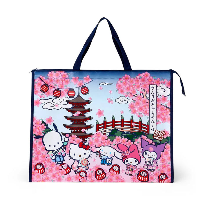 Japan Sanrio - Sanrio Characters Souvenir Bag Extra Large