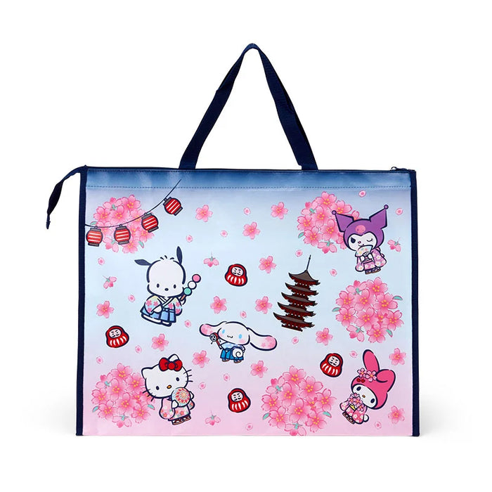 Japan Sanrio - Sanrio Characters Souvenir Bag Extra Large