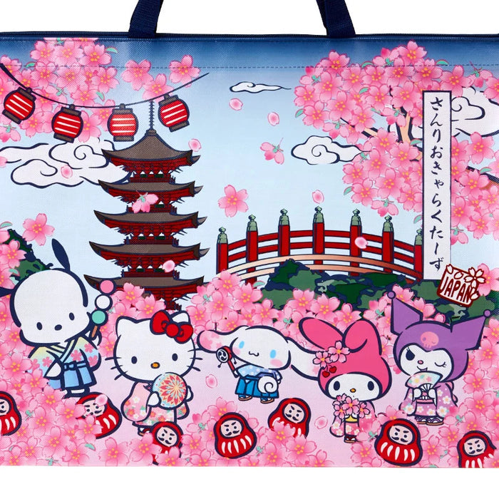 Japan Sanrio - Sanrio Characters Souvenir Bag Extra Large