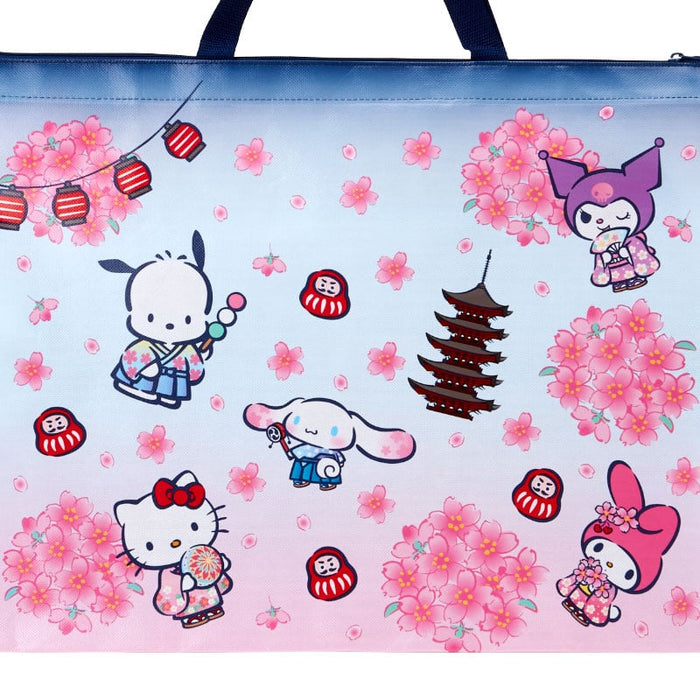Japan Sanrio - Sanrio Characters Souvenir Bag Extra Large