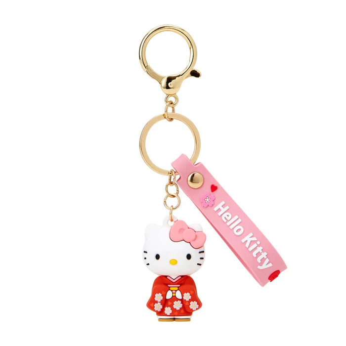 Japan Sanrio - Hello Kitty Rubber 3D Keychain
