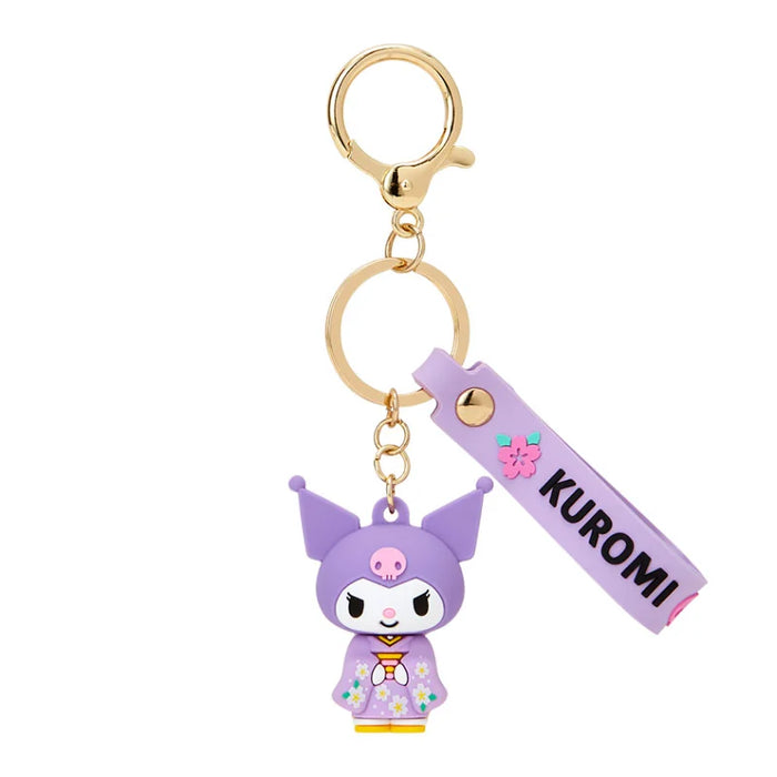 Japan Sanrio - Kuromi Rubber 3D Keychain — USShoppingSOS Japan Sanrio - Kuromi Rubber 3D Keychain — USShoppingSOS
