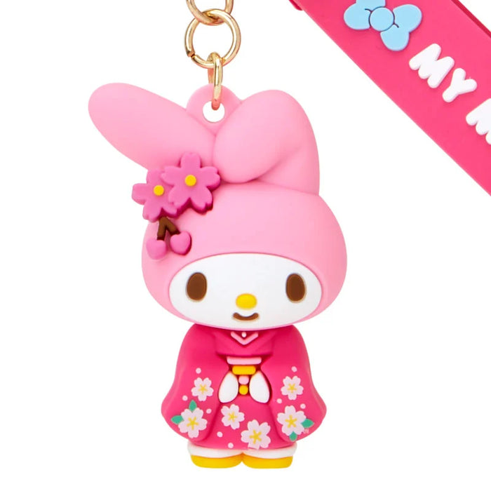 Japan Sanrio - My Melody Rubber 3D Keychain