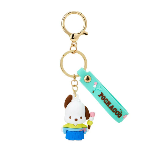Japan Sanrio - Pochacco Rubber 3D Keychain