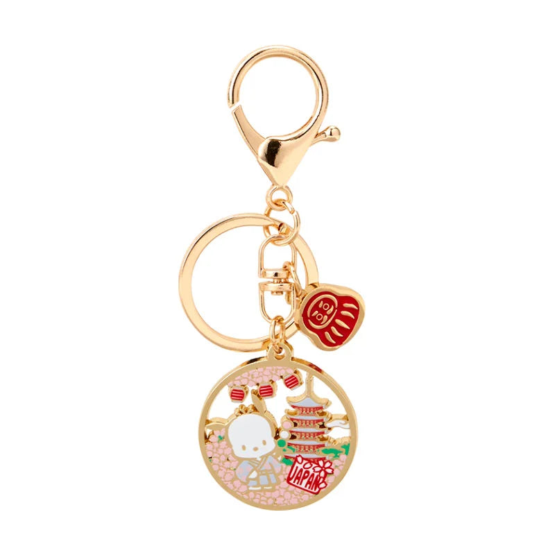Japan Sanrio - Pochacco Cast Ring Keychain