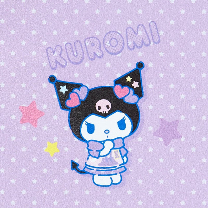 Japan Sanrio - Kuromi Mini Pouch (Nostalgic Profile Book)