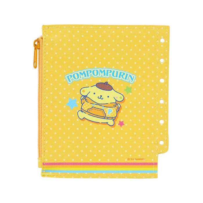 Japan Sanrio - Pompompurin Mini Pouch (Nostalgic Profile Book)
