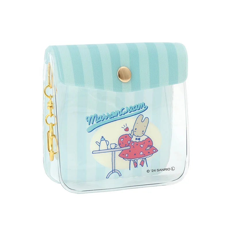 Japan Sanrio - MARRONCREAM Square Mini Pouch (Vintage Retro)