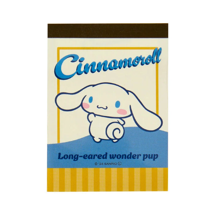 Japan Sanrio - Cinnamoroll Mini Memo Pad (Vintage Retro)