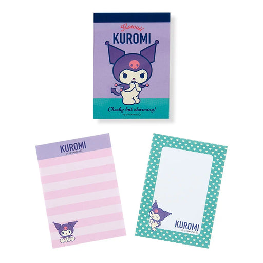Japan Sanrio - Kuromi Mini Memo Pad (Vintage Retro)