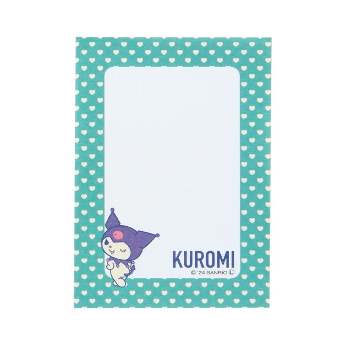 Japan Sanrio - Kuromi Mini Memo Pad (Vintage Retro)