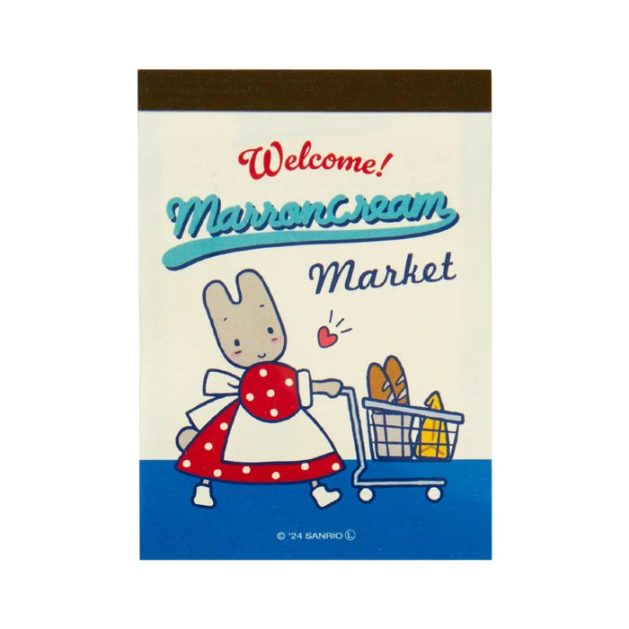 Japan Sanrio - MARRONCREAM Mini Memo Pad (Vintage Retro)
