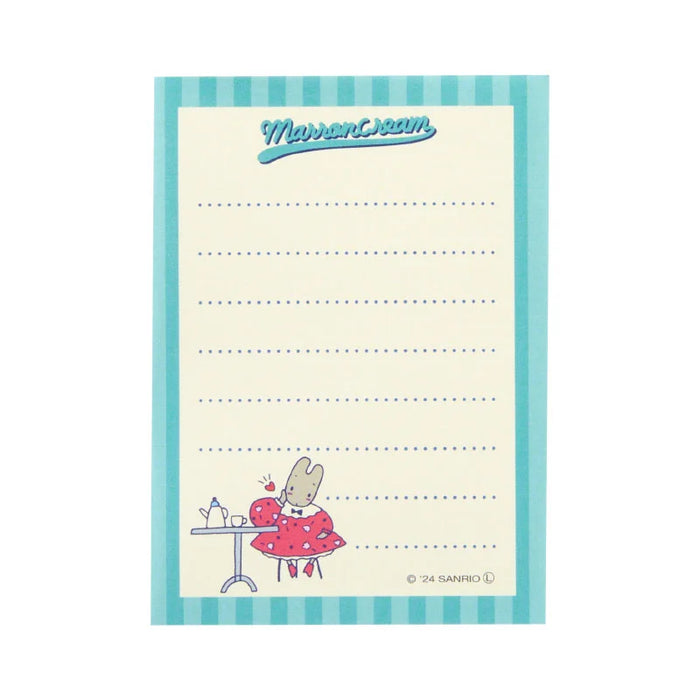 Japan Sanrio - MARRONCREAM Mini Memo Pad (Vintage Retro)