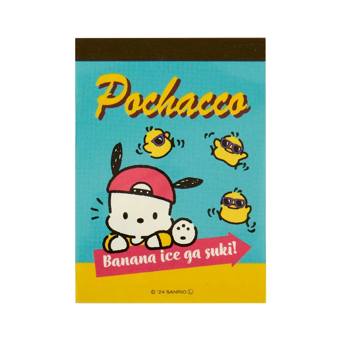 Japan Sanrio - Pochacco Mini Memo Pad (Vintage Retro)