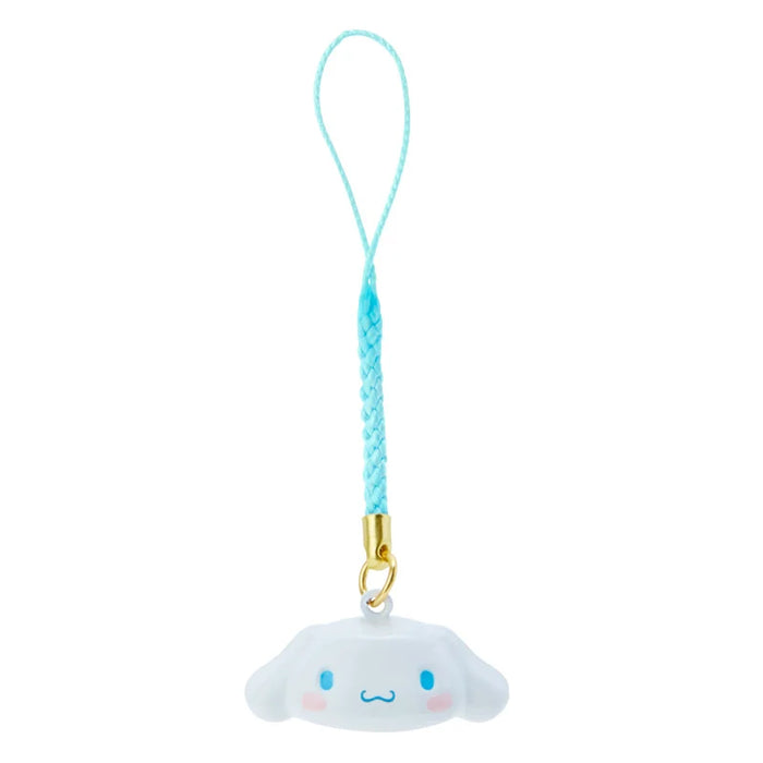 Japan Sanrio - Cinnamoroll Face-Shaped Bell Keychain