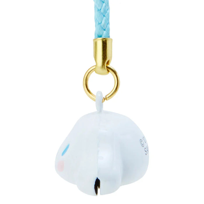 Japan Sanrio - Cinnamoroll Face-Shaped Bell Keychain