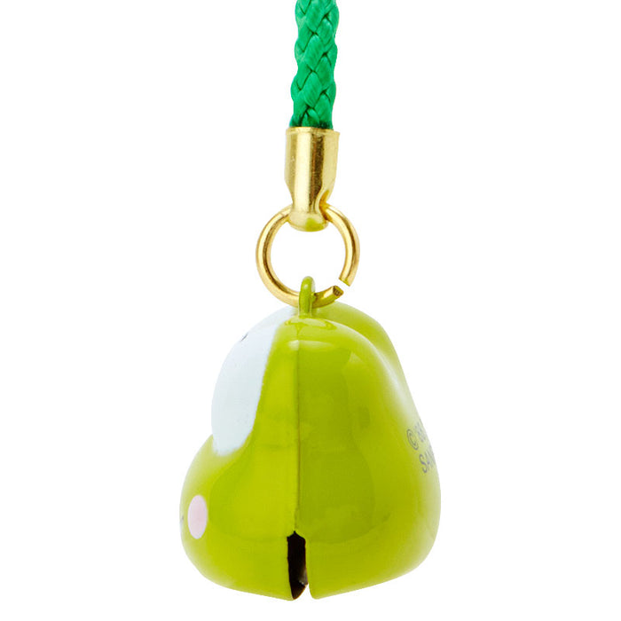 Japan Sanrio - Keroppi Face-Shaped Bell Keychain