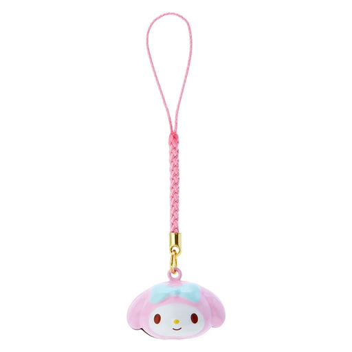 Japan Sanrio - My Melody Face-Shaped Bell Keychain