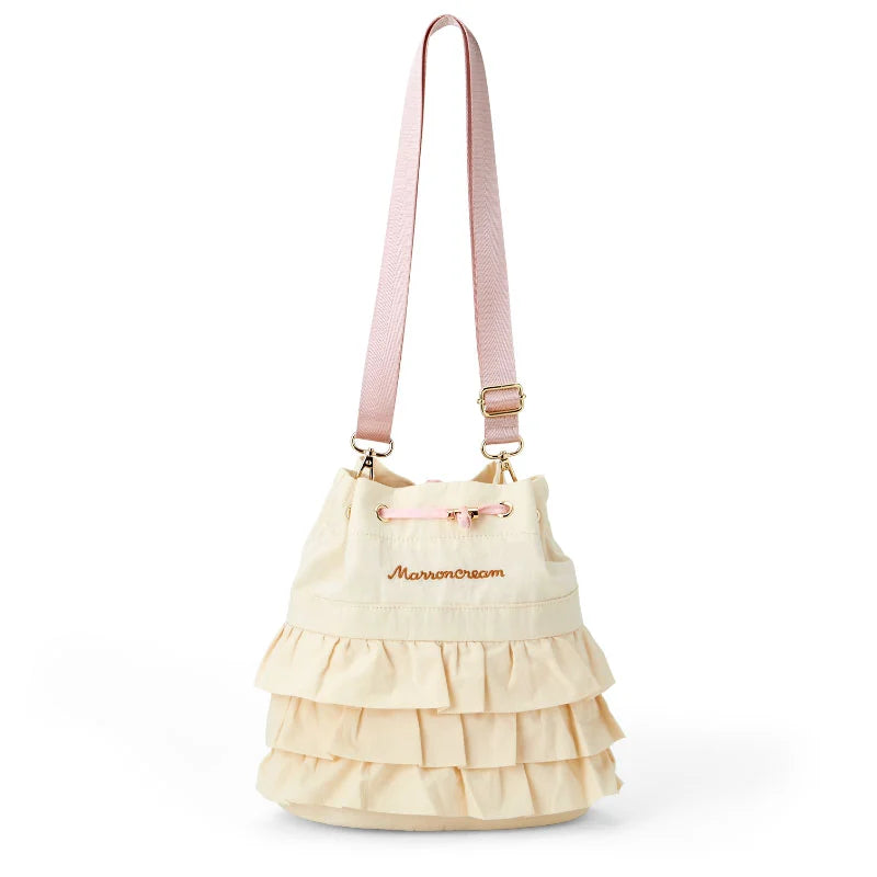 Japan Sanrio -  MARRONCREAM Drawstring Shoulder Bag