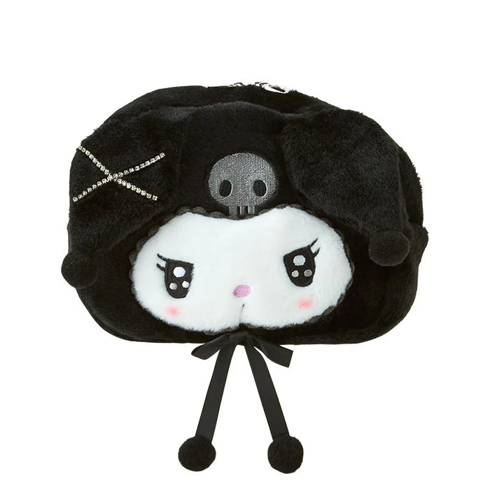 Japan Sanrio - Kuromi Character-Shaped Pouch (Twin Idol)