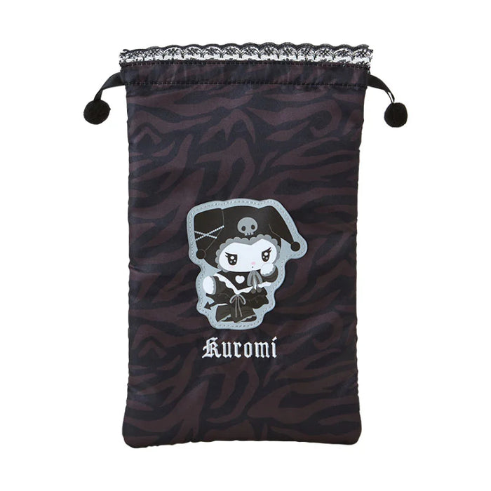 Japan Sanrio - Kuromi Drawstring Pouch (Twin Idol)