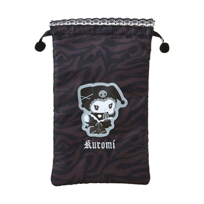 Japan Sanrio - Kuromi Drawstring Pouch (Twin Idol)
