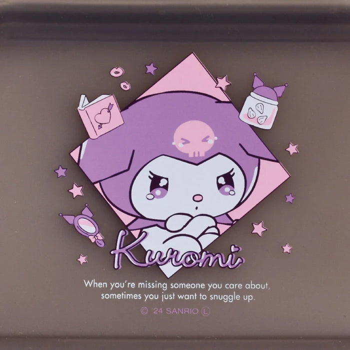 Japan Sanrio -  Kuromi FLAPPO Pouch  (spoiled tears)