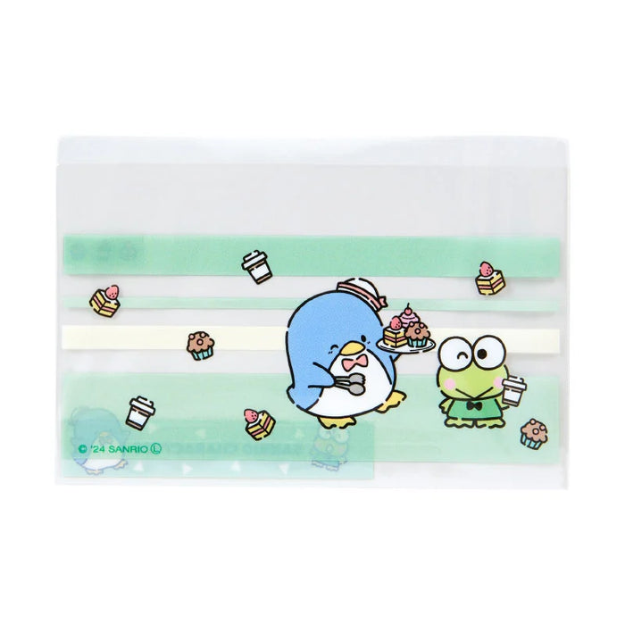 Japan Sanrio - Kerokerokeroppi & Tuxedo Sam My Number Card Case