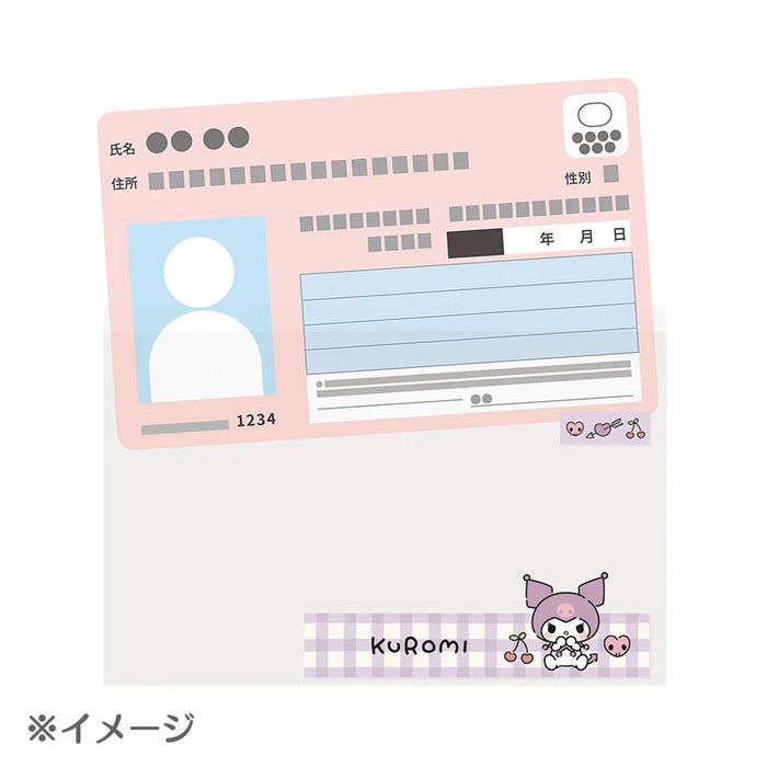 Japan Sanrio - Kuromi My Number Card Case