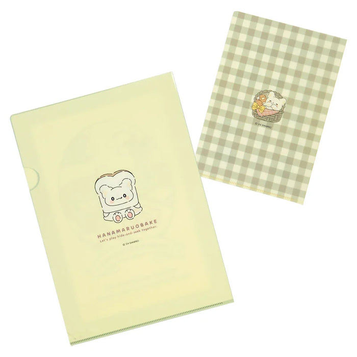 Japan Sanrio - Hanamaruobake Clear Folders Set (Always with Me!)