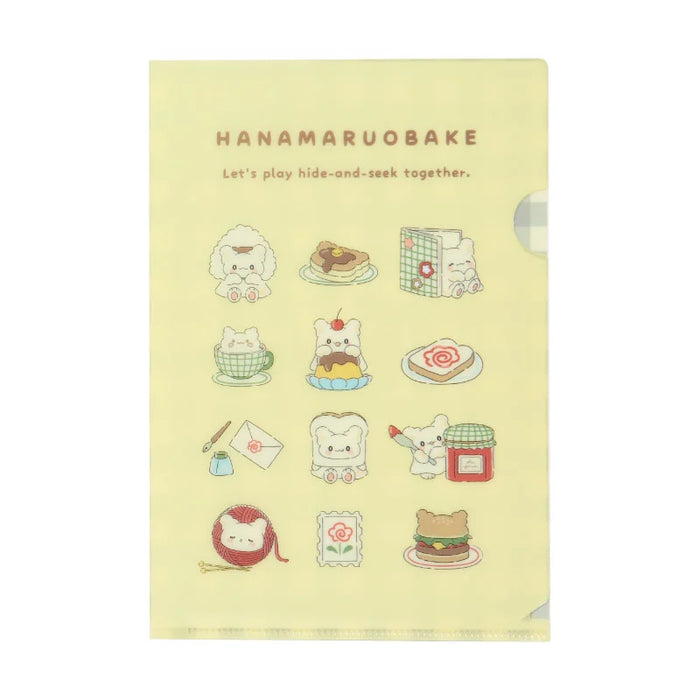 Japan Sanrio - Hanamaruobake Clear Folders Set (Always with Me!)
