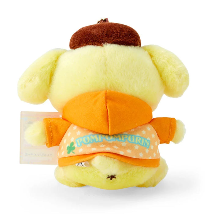 Japan Sanrio - Pompompurin Plush Keychain (Nostalgic Profile Book)