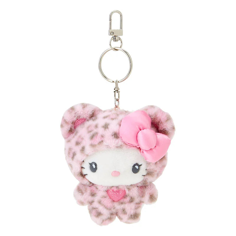 Japan Sanrio - Hello Kitty Plush Keychain Color: Pink (Sanrio Gal Bear)