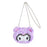 Japan Sanrio - Kuromi Face-Shaped 2-Ways Pochette (Sanrio Gal Bear)