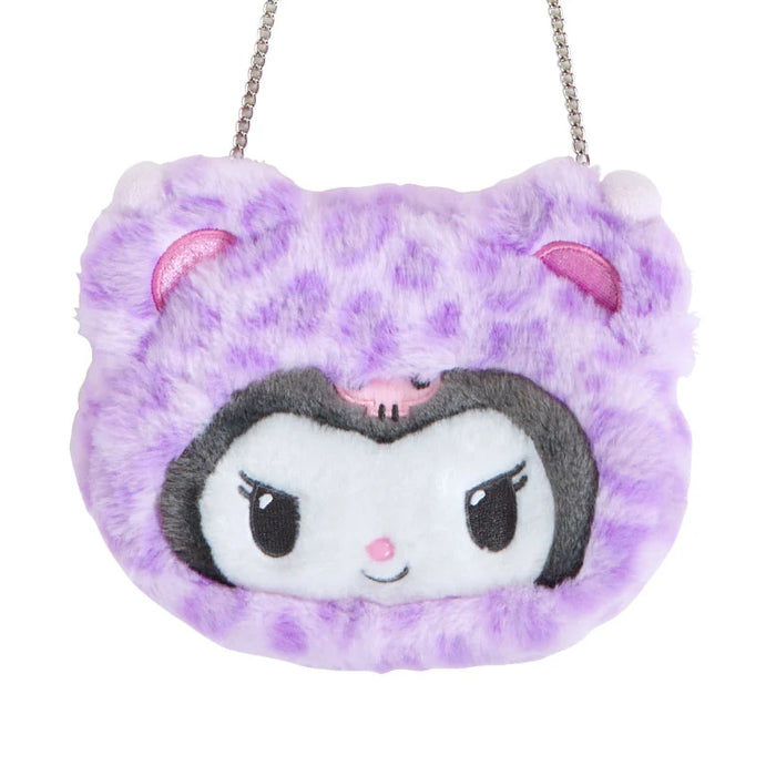 Japan Sanrio - Kuromi Face-Shaped 2-Ways Pochette (Sanrio Gal Bear)