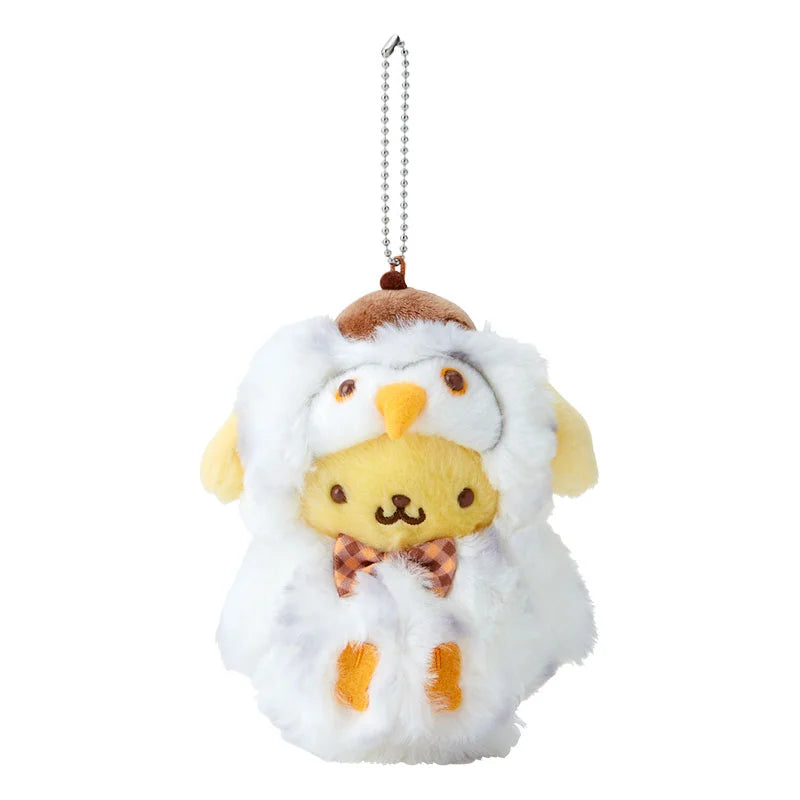 Japan Sanrio - Pompompurin Plush Keychain (Small Forest Animals)