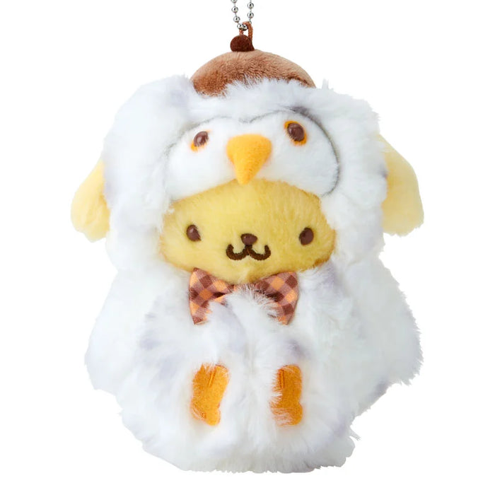 Japan Sanrio - Pompompurin Plush Keychain (Small Forest Animals)