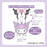 Japan Sanrio - Kuromi Mini Headband Mascot Holder