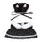 Japan Sanrio - Dress-up Clothes M Cat Dress Set (Pitatto Friends)