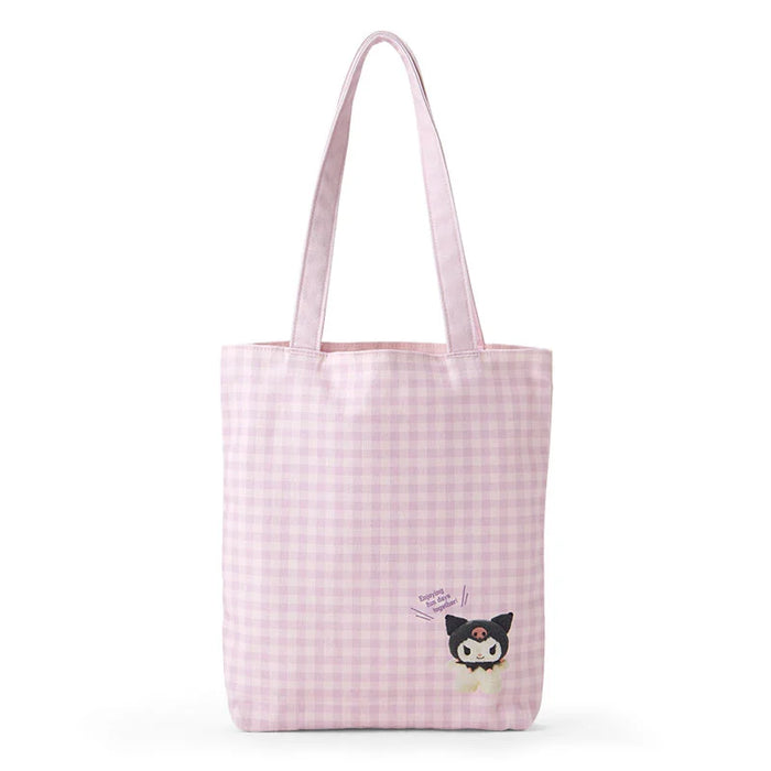 Japan Sanrio - Kuromi Tote Bag (Pitatto Friends Photo Design)