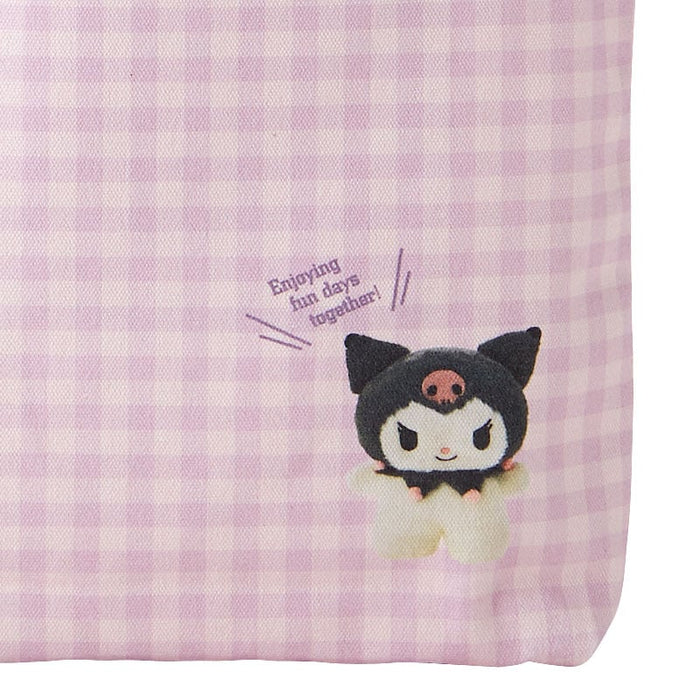 Japan Sanrio - Kuromi Tote Bag (Pitatto Friends Photo Design)