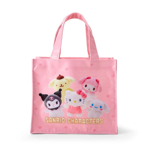 Japan Sanrio - Sanrio Characters Tote Bag (Pitatto Friends Photo Design)
